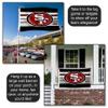 San Francisco 49ers Retro Stripes Large 3x5 Flag view 4
