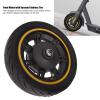 10 Inch 60/70-6.5 Solid Tire Replacement, Scooter Front Wheel for 9 G30 Electric Scooter, Explosion Proof Wheel Hub Tyre Set with Drum Brake view 2