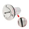 1-1/2"(38mm) Boat Deck Fill/Filler Tank Key Cap, Marine 316 Stainless Steel Yacht Caravan W/Key -1Pack (Mark:Diesel, 1-1/2"/38mm) view 4