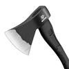 WICING Throwing Axe - 3 Pack, 15-inch Camping Hatchet, Carbon Steel Splitting Axe, Fiberglass Handle, with Anti-Slip & Shock Reduction Grip for Axe Throwing, Kindling, Chopping, and Wood Splitting view 3