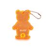 KOPPANG Safety Reflectors - Stylish Reflective Gear for Jackets, Bags, Purses, Backpacks, Strollers and Wheelchairs (Bear-Yellow-2pcs) view 3