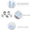 MAMIMAKA Baby Boys Caps Mittens and Thick Warm Socks Cotton Newborn Essentials Accessories (Hats+Gloves+Terry Socks),0-6 Months view 4