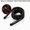 Feiyx Heavy Jump Ropes for Fitness, Weighted Adult Skipping Rope Exercise Battle Ropes for Men & Women, Total Body Workouts, Power,for Women & Men Workouts,Fitness view 2