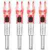 DEEPOWER X Lighted Nocks for Arrows .204/.233/.244/.246 with ON/Off Switch with H, S, GT Bushings view 1