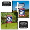 Buffalo Bills Helmet Double Sided Garden Banner Flag view 4