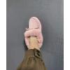 Usknxiu Casual Fashion Flat Boots with Fur Lined for Women, Winter Warm Booties Anti-Slip Thermal Shoes Comfortable Moccasins Snow Boots, Cold Weather Furry Slippers Men Plush Sneakers,Pink,11 view 4
