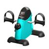 BUZZNN Portable Mini Exercise Bike, Under Desk Bike Pedal Exerciser Portable Foot Cycle Arm & Leg Peddler Machine with LCD Screen Displays for Home Office Workout, Blue view 1