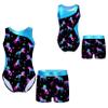 VernLan Girls Kids Long Sleeve Leotard Gymnastics with Shorts 2 Piece Ballerina Dance Ballet Unitard Biketard Outfits Dark Night 6 Years view 3