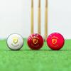 FORTRESS County Match Crown Cricket Balls [Red/White/Pink] - MCC Regulation (Junior, Red Pack of 6) view 3