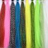 10 Pack Crystal Flash Line Fly Tying Material for Fishing Lure Flies (10 Colors Crystal Flash-Set B) view 1