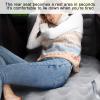 HOHXFYP Inflatable Car,Spacious Comfortable Mattress Back Seat,Segmented to Car Matressess with Raised and Neck Support,Backseat Mattress for Camping Festivals Trips view 2