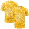 Custom Baseball Jersey Full Print Design Personalized Baseball Shirts Sports Uniform for Men Women Kid (Tie-Dyed-Yellow) view 2