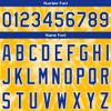 Custom Baseball Jersey Full Print Design Personalized Baseball Shirts Sports Uniform for Men Women Kid (Tie-Dyed-Yellow) view 4