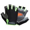 Legou Bicycle riding gloves open finger road sports outdoor fitness climbing fishing summer men XL Green view 1