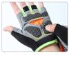 Legou Bicycle riding gloves open finger road sports outdoor fitness climbing fishing summer men XL Green view 2