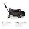 Veer Rear Foldable Storage Basket for Veer All-Terrain Cruiser XL 4 Seater. NOT Compatible with All-Terrain Cruiser 2 Seater or Cruiser-City Models. view 2