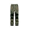 Anyanmoutn Kids Boys Youth Hiking Cargo Pants Soft Shell Snow Pants Waterproof Outdoor Fleece Lined Insulated Trousers view 1