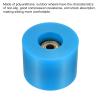 PATIKIL 60mm Longboard Wheels with Bearings ABEC-11, 4 Pack Street Wheels for Skateboards Cruiser Wheel Replacement 80A, Golden Blue view 3