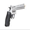 Airsoft 36S Spring Revolver Low Powered Airsoft Pistol Durable Plastic - Silver view 3