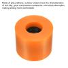 PATIKIL 60mm Longboard Wheels, 4 Pack Skateboard Wheel Street Wheels for Skateboards Cruiser Wheels Replacement 78A, Orange view 3