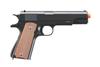 250 FPS Golden Ball Metal Spring Airsoft 1911 Airsoft Pistol w/Holster view 2