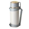 PAIFA Thermoses Sports Water Bottle with HandleVacuum Insulated Water Bottle1.6L Extra Large Capacitywith StrapsTravel, Hiking, Camping, Fitness (Color : White, Size : 1600ML) view 1