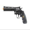 Airsoft 36B Spring Revolver Low Powered Airsoft Pistol Durable Plastic -Black view 1