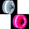 Light Up Skateboard Wheels 32 x 58mm, 82A and 608RS high-speed rotating bearing Skate Wheels with Bearings Installed for Indoor or Outdoor Double Row Skating and Skateboard (Pink purple light) view 4