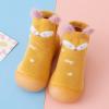 Baby Boy Shoes Infant Boys Girls Animal Cartoon Socks Shoes Toddler Fleece WarmThe Floor Socks Non Slip Prewalker Shoes (Orange, 6-12 Months) view 3