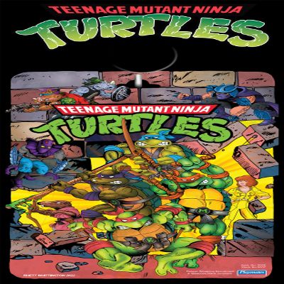 Tower Decals LaminatedNinja Turtles 1 Cornhole Board Vinyl Wrap