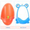 COHEALI Boy Girl Standing Urinal for Boys Cartoon Design Rotating Water Wheel Space-Saving Hanging Potty Trainer Easy to Clean Removable Waste Tank view 3