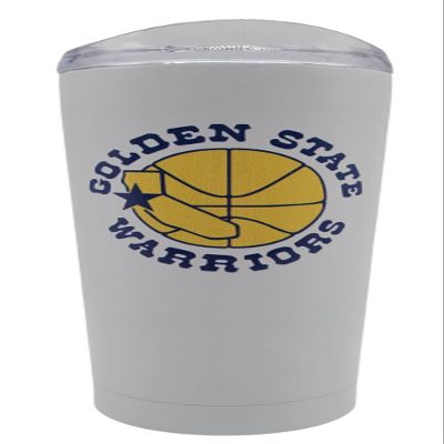 Boelter Brands Licensed NBA Vintage Logo Stainless Steel Double Wall Vacuum Insulated Ultra 20 oz Travel Tumbler (Golden State Warriors)