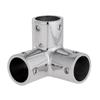 1Pcs Boat Marine 316 Stainless Steel 7/8"(22mm) 3 Way Corner Elbow Handrail Rail Tee Fitting 90 Degree (22.4mm /0.88") view 2