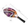 Gloperti Beach Culture Beach Tennis Racket Carbon Fiber 22mm Sand Grit Face with EVA Memory Foam Core Power Spin Beach Professional Tennis Racket with Velvet Pouch view 2