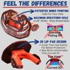 Oral Mart Football Mouth Guard - Lip Guard Mouthpiece- Football Mouthguard Pacifier Protector (Charging Boar) view 2