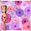BYDOLL Beach Blanket 78''X81'' Waterproof Sandproof Suits1-4 Adults Oversized Lightweight Large Blanket Picnic Mat for Beach Sand Free Travel Camping Hiking Picnic view 1
