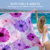 BYDOLL Beach Blanket 78''X81'' Waterproof Sandproof Suits1-4 Adults Oversized Lightweight Large Blanket Picnic Mat for Beach Sand Free Travel Camping Hiking Picnic view 4