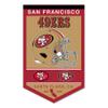 WinCraft San Francisco 49ers Heritage History Banner Pennant, 12x30" view 1