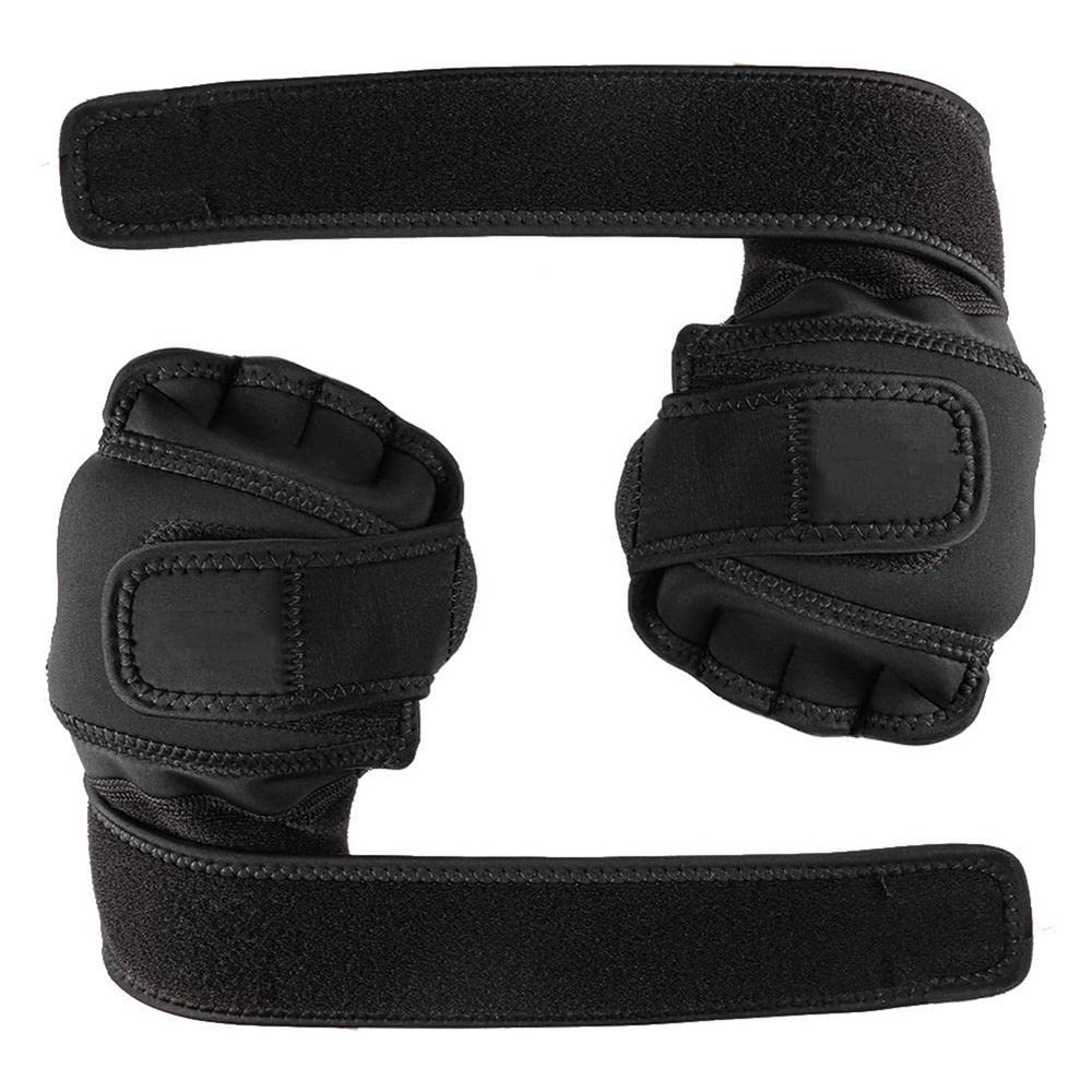 POKEAT 2Pcs Weight Training Gloves Free Boxing Fitness Training Equipment Soft Iron Sand Gloves Gym Training Fist Straps Running,4lb