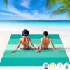 BYDOLL Beach Blanket 78''X81'' Waterproof Sandproof Suits1-4 Adults Oversized Lightweight Large Blanket Picnic Mat for Beach Sand Free Travel Camping Hiking Picnic view 1