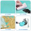 BYDOLL Beach Blanket 78''X81'' Waterproof Sandproof Suits1-4 Adults Oversized Lightweight Large Blanket Picnic Mat for Beach Sand Free Travel Camping Hiking Picnic view 3