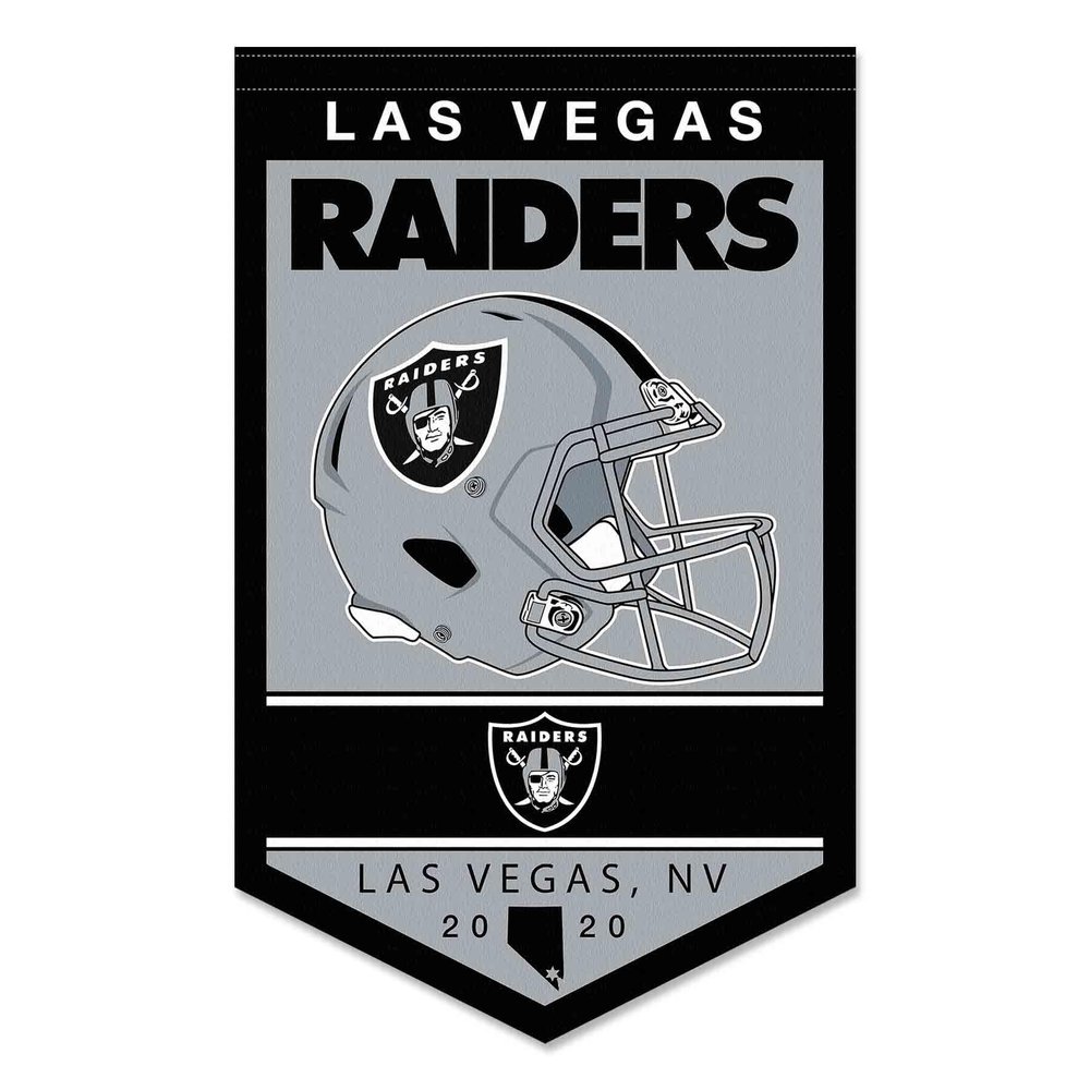 Las Vegas Raiders Heritage History Banner Pennant
