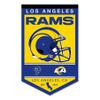 WinCraft Los Angeles Rams Heritage History Banner Pennant, 15x24" view 1