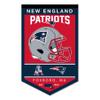 New England Patriots Heritage History Banner Pennant view 1