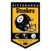 WinCraft Pittsburgh Steelers Heritage History Banner Pennant, 15x24" view 1
