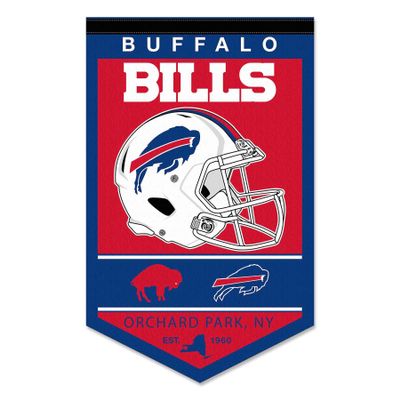 WinCraft Buffalo Bills Heritage History Banner Pennant, 15x24"