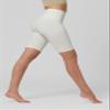 Conceited Biker Shorts Women - Soft - High Waist Tummy Control - Essential - Regular and Plus Size - Off White - Small - Medium view 4