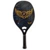 Gloperti Beach Tennis Racket,Carbon Fiber 22mm Sand Grit Face with EVA Memory Foam Core Power Spin Beach Tennis Racket with Velvet Pouch Black Colour view 4