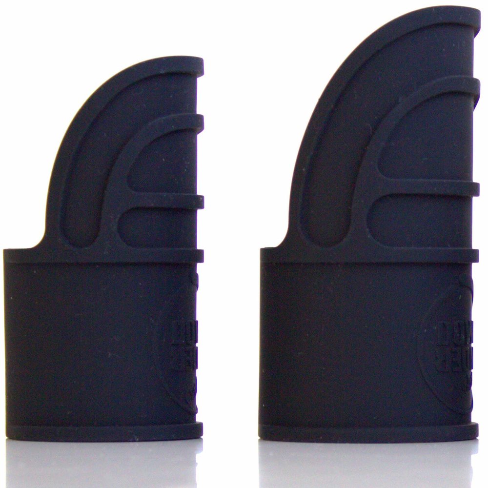 DOWN UNDER OUTDOORS Silicone Rubber Scope Binocular Cover Sunshade Rain Cap Eye Piece Objective Lens Spotting Optics Flip Up Protector (Small & Medium)