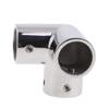 1Pcs Boat Marine 316 Stainless Steel 1 1/4"(32mm) 3 Way Corner Elbow Handrail Rail Tee Fitting 90 Degree (32.4mm /1.25") view 1